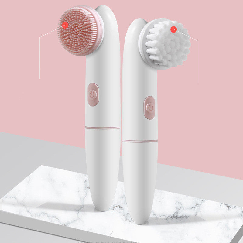 Dual-Action Facial Cleansing Brush - EssentialEssentials1