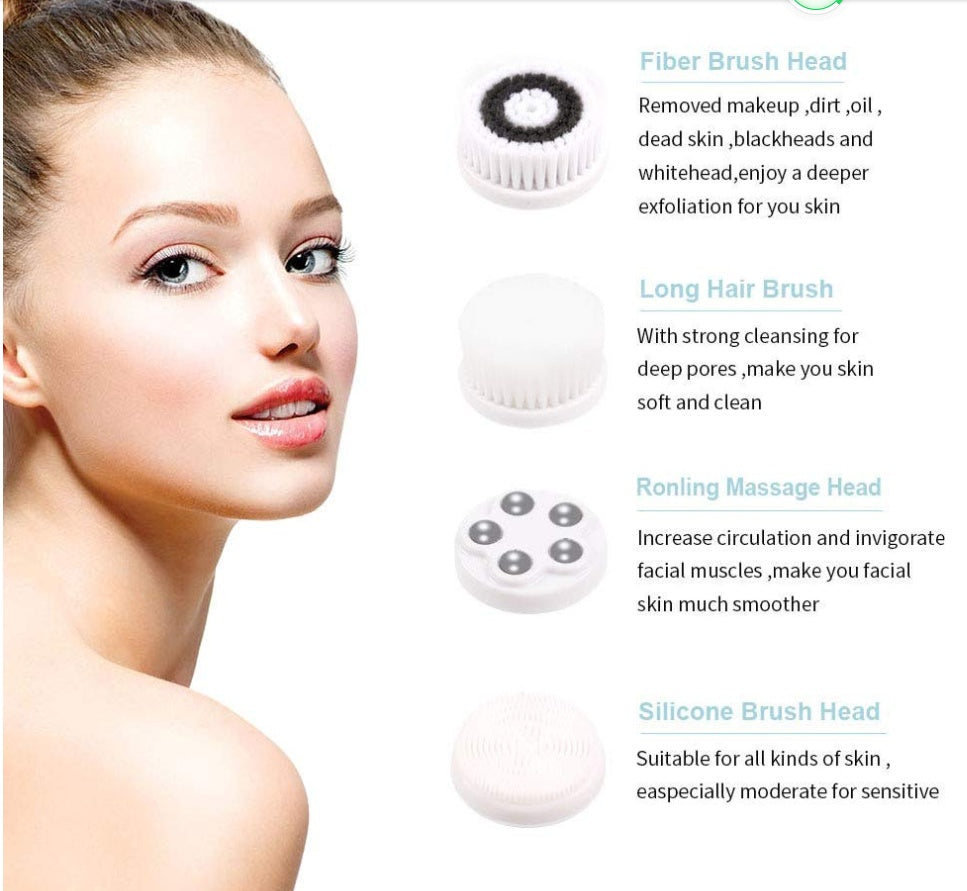 4-in-1 Facial Cleansing Brush - EssentialEssentials1