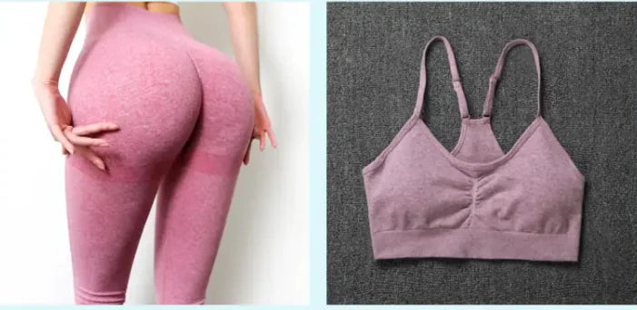Women's High Wasted Leggings Set - EssentialEssentials1