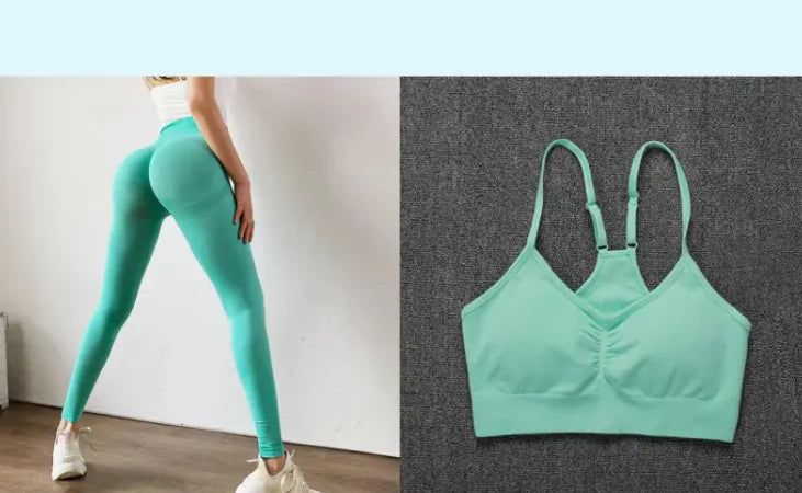 Women's High Wasted Leggings Set - EssentialEssentials1