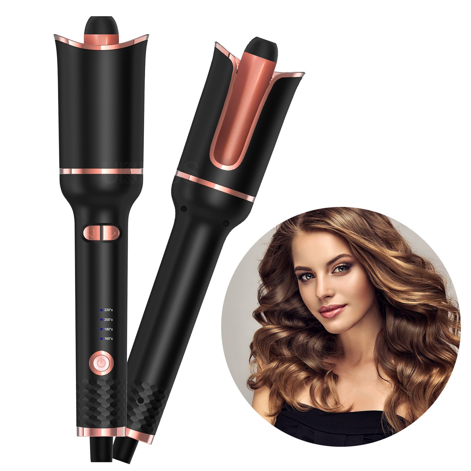 Cordless Automatic Hair Curler - EssentialEssentials1