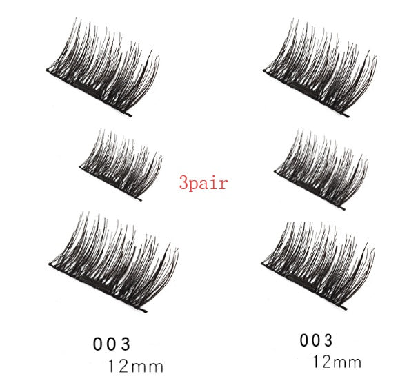 3D Double Magnetic Eyelashes - EssentialEssentials1