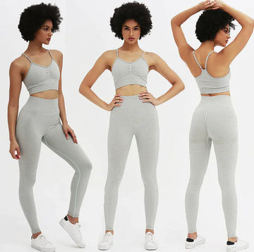 Women's High Wasted Leggings Set - EssentialEssentials1