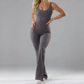 Seamless Hollow Yoga Bodysuit - Women's Casual Activewear - EssentialEssentials1