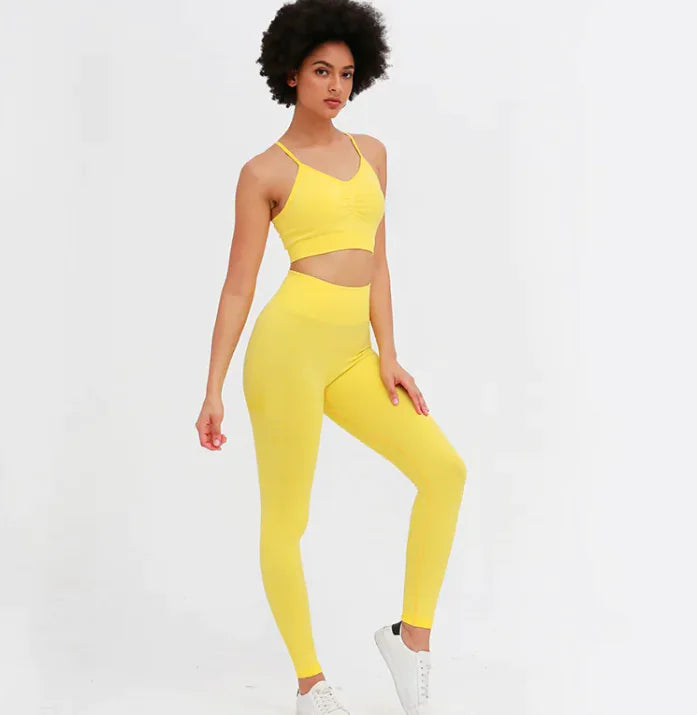 Women's High Wasted Leggings Set - EssentialEssentials1