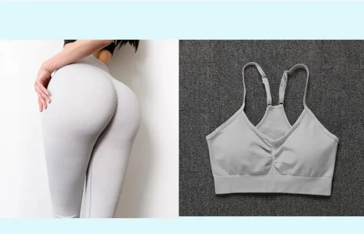 Women's High Wasted Leggings Set - EssentialEssentials1