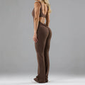 Seamless Hollow Yoga Bodysuit - Women's Casual Activewear - EssentialEssentials1