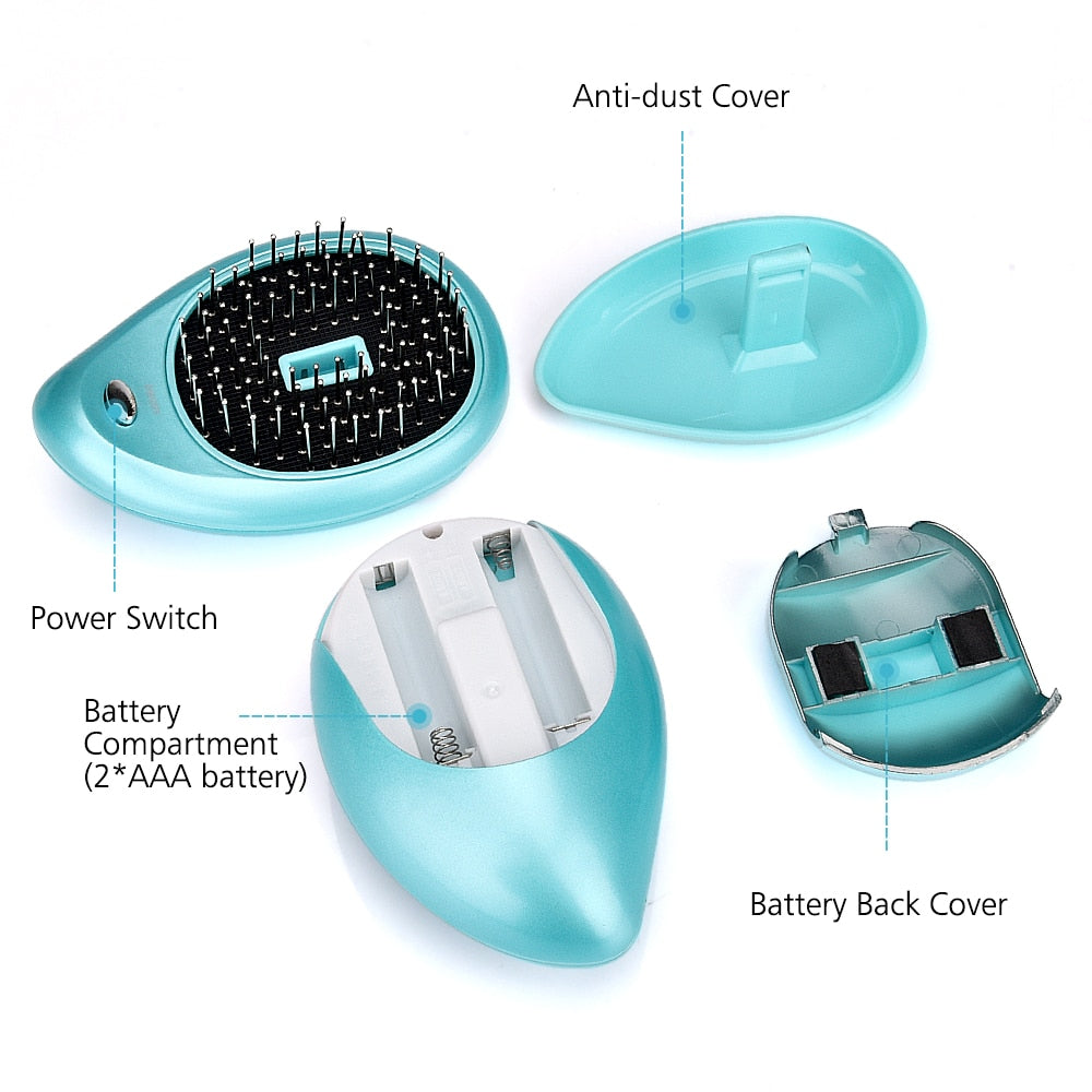 Portable Ionic Hairbrush - EssentialEssentials1