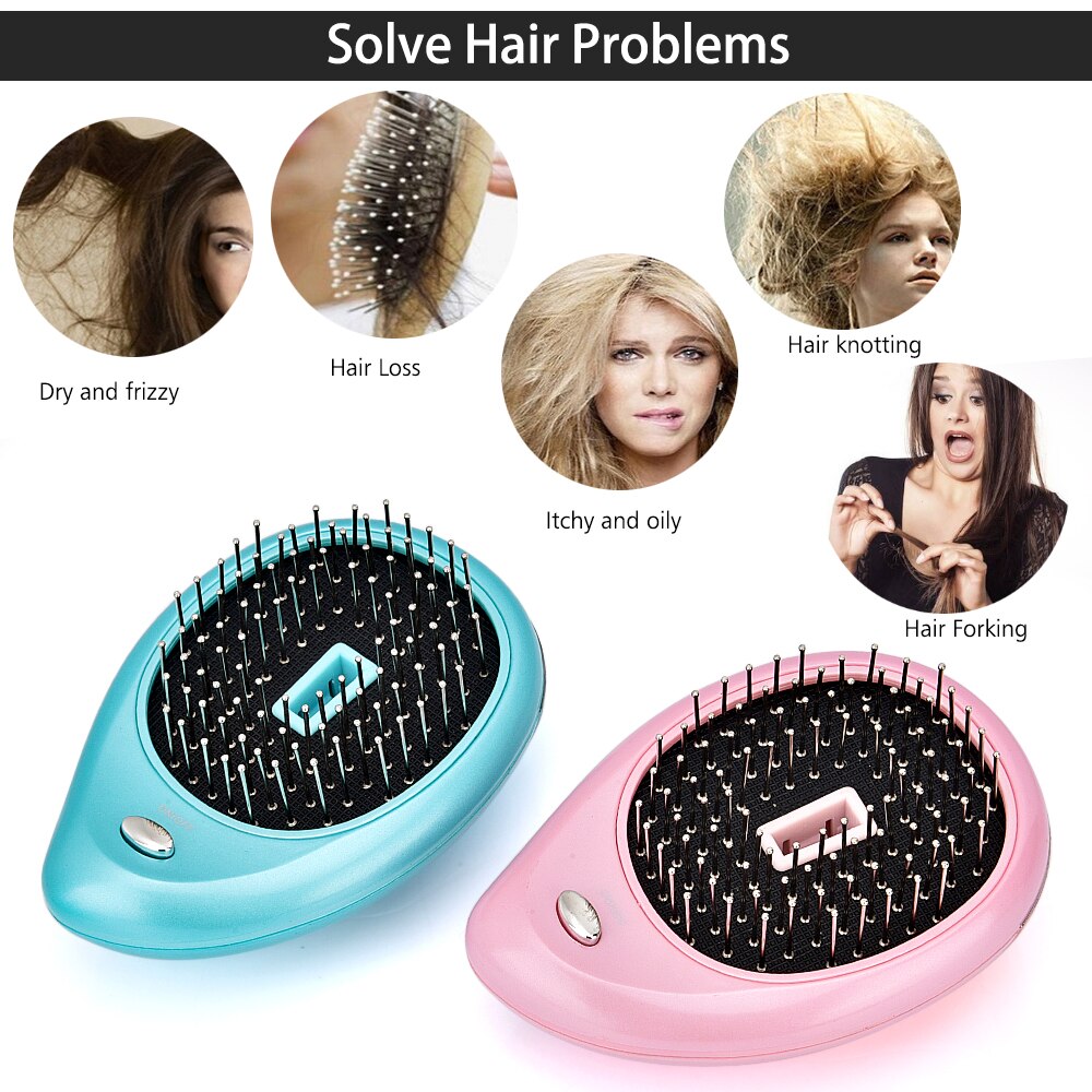 Portable Ionic Hairbrush - EssentialEssentials1