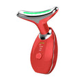 Beauty Facial Massager, 7 Color Wavy Acne Beauty Microcurrent Facial Device Skin Firming for Face Neck Beauty Device, - EssentialEssentials1